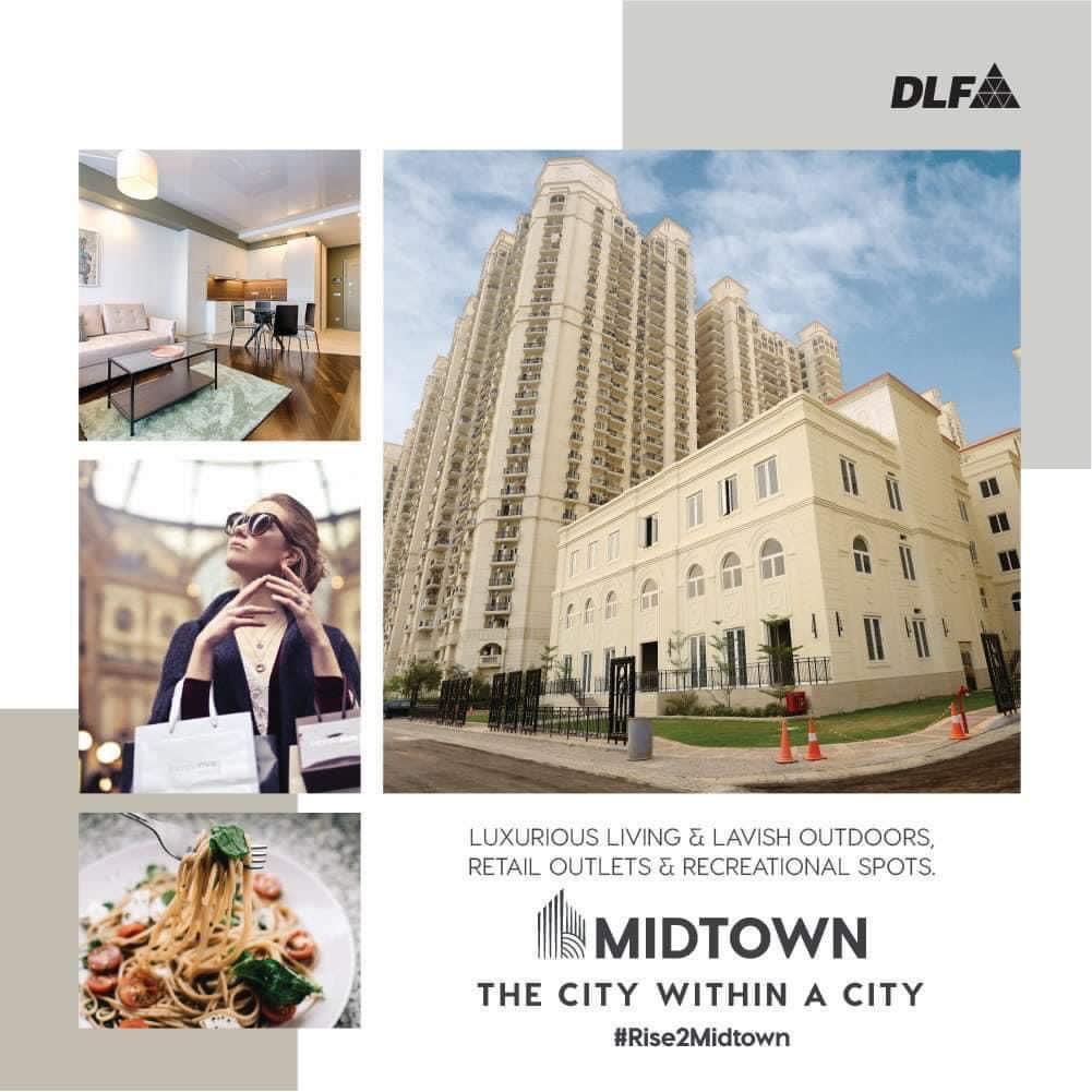 DLF One MidTown Sample Flat